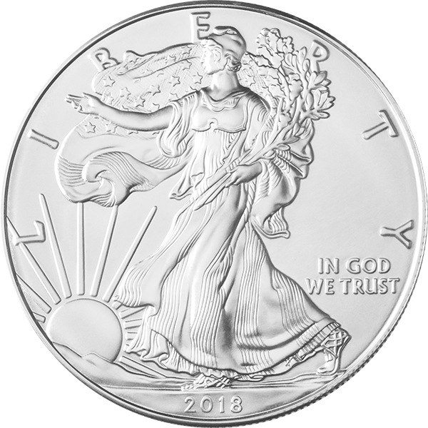 AMERICAN SILVER EAGLE - 2018 1 OZ AMERICAN SILVER EAGLE - 1SE18