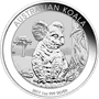 1 OZ AUSTRALIAN SILVER KOALA