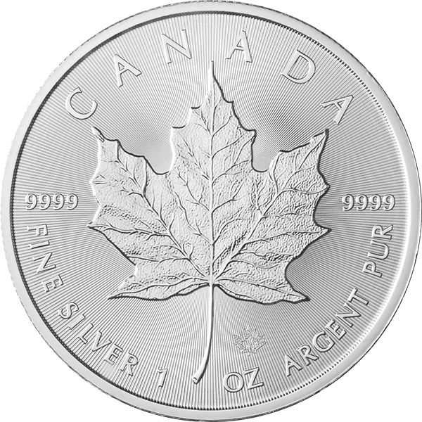 CANADIAN SILVER - 2018 1 OZ CANADIAN SILVER MAPLE LEAF - 1SML18
