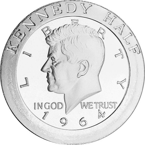 SILVER ROUNDS 1 OZ - 1 OZ SILVER ROUND JFK - 1SRDK