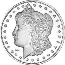 Morgan 1 oz .999 Silver Round