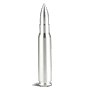 2 OZ SILVER .308 CALIBER BULLET REPLICA