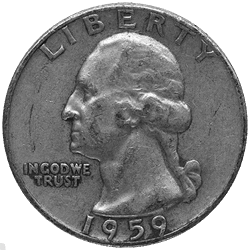 90% AMERICAN SILVER COINS - QUARTERS