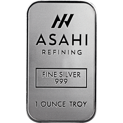 Asahi 1 oz .999 Silver Bar