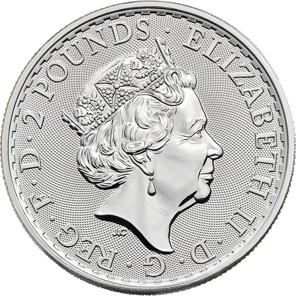 SILVER BRITANNIA - 2018 1 OZ GREAT BRITAIN SILVER BRITANNIA ORIENTAL BORDER - 1SBROR18