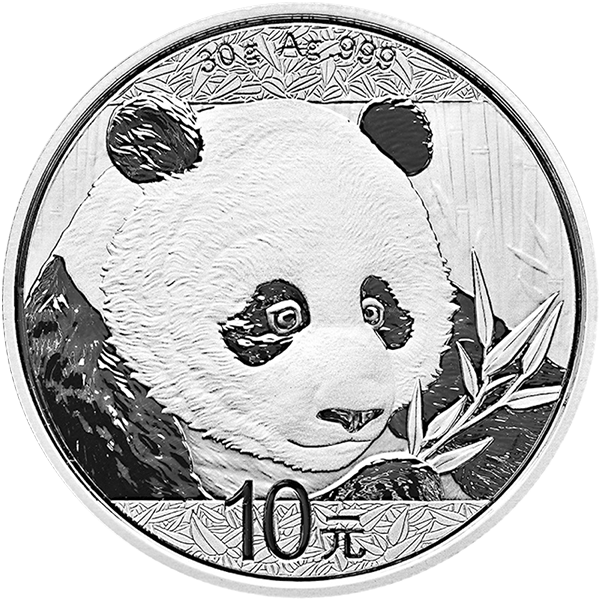 CHINESE SILVER PANDA - 2018 30 GRAM CHINESE SILVER PANDA - 30GRSPA18