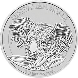 KILO AUSTRALIAN SILVER KOALA