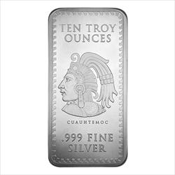 Golden State Mint Aztec Calendar 10 oz .999 Silver Bar