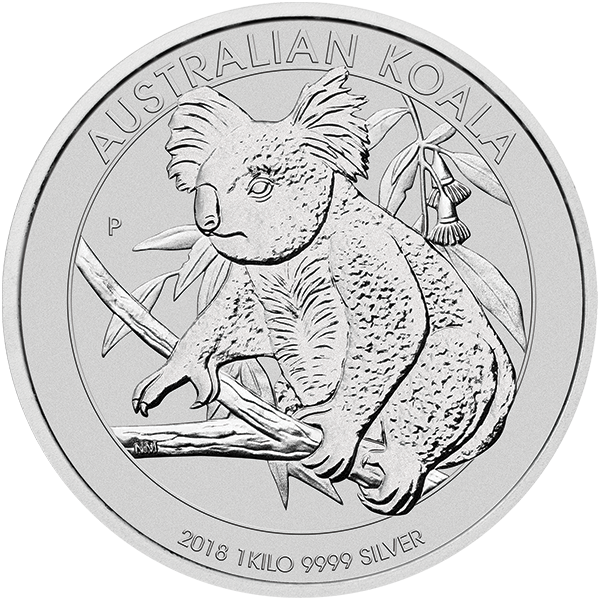 AUSTRALIAN SILVER - 2018 1 OZ AUSTRALIAN SILVER KOALA - 1SKOA18