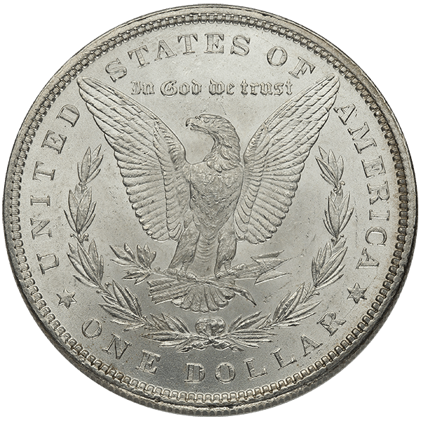 SILVER DOLLARS - AMERICAN SILVER MORGAN DOLLAR AU - RAUMORG