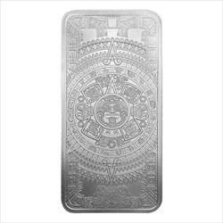 Golden State Mint Aztec Calendar 10 oz .999 Silver Bar