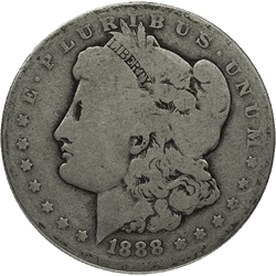 AMERICAN SILVER MORGAN DOLLAR GOOD
