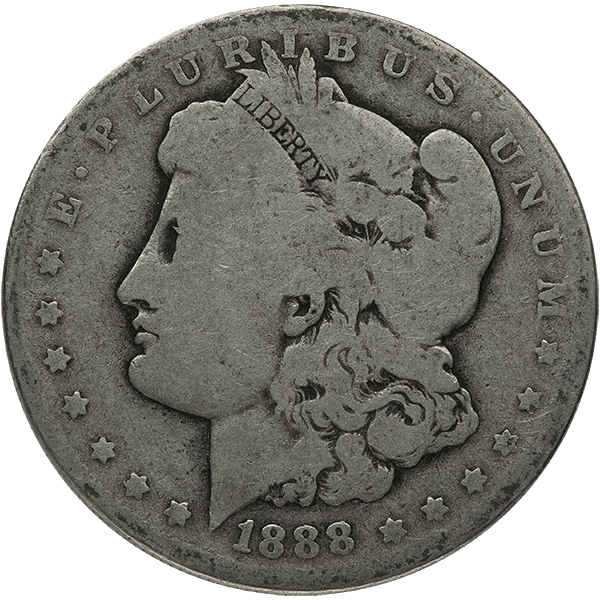 AMERICAN SILVER MORGAN DOLLAR GOOD