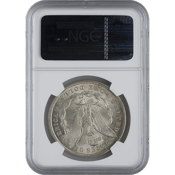 1878-1904 AMERICAN SILVER MORGAN DOLLAR NGC63