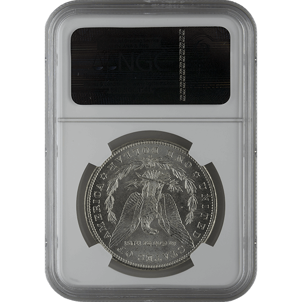 SILVER DOLLARS - 1878-1921 AMERICAN SILVER MORGAN DOLLAR NGC65 - RMORG$NGC65