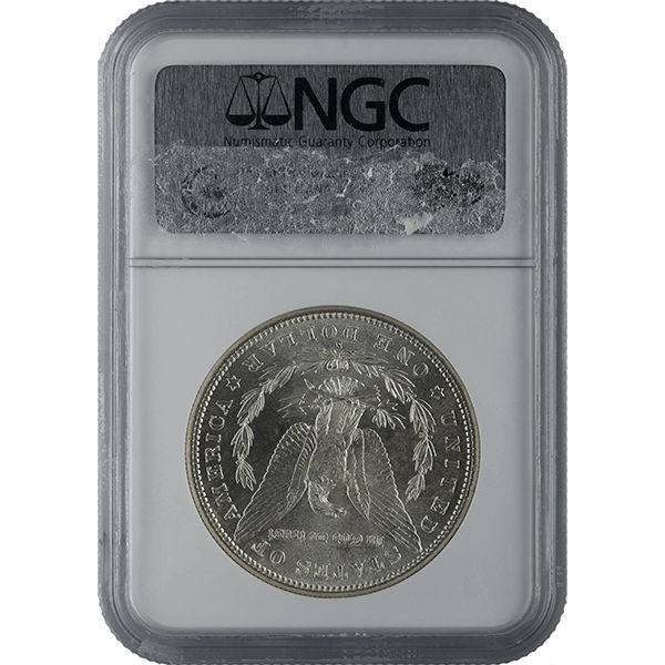 SILVER DOLLARS - 1878-1921 AMERICAN SILVER MORGAN DOLLAR NGC67 - RMORG$NGC67