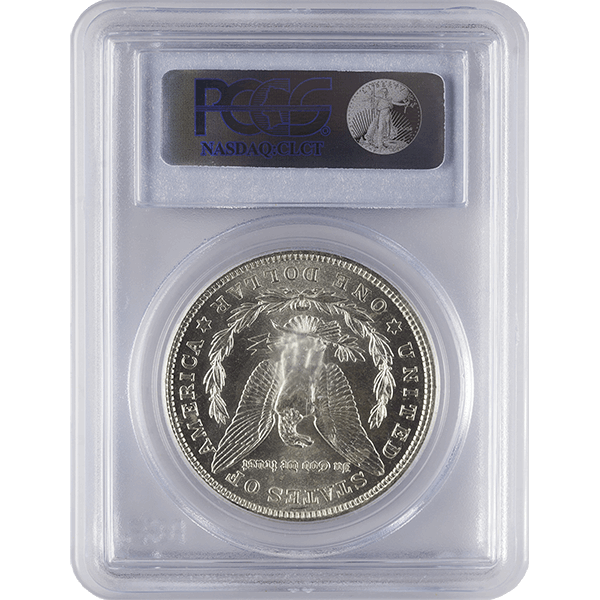 SILVER DOLLARS - 1921 AMERICAN SILVER MORGAN DOLLAR PCGS64 - RMORG$PCGS6421