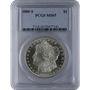 1878-1921 AMERICAN SILVER MORGAN DOLLAR PCGS65