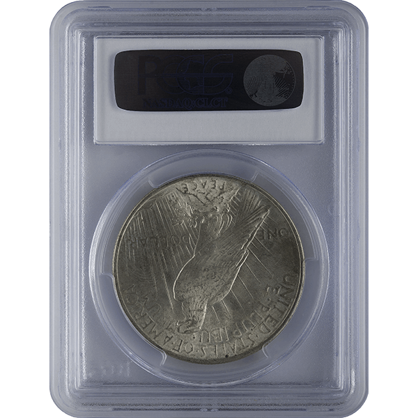 1921-1935 AMERICAN SILVER PEACE DOLLAR PCGS64