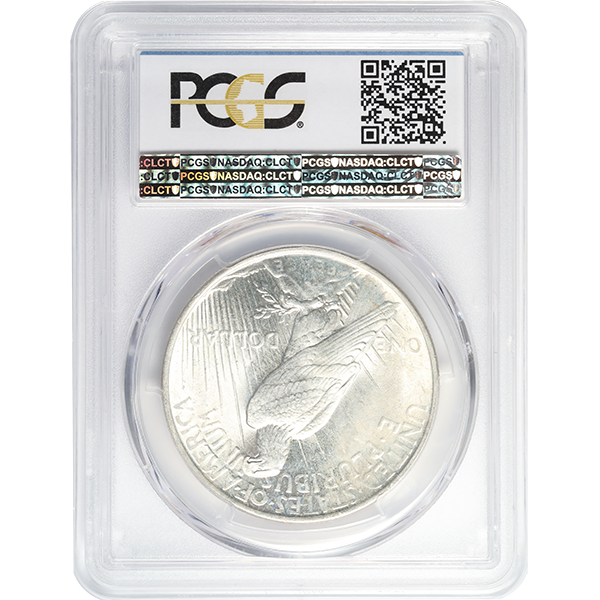 SILVER DOLLARS - 1921-1935 AMERICAN SILVER PEACE DOLLAR PCGS66 - RPEACE$PCGS66