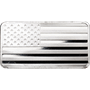 10 OZ SILVER BAR FLAG HIGHLAND MINT