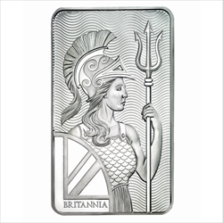 100 OZ SILVER BAR ROYAL MINT BRITANNIA