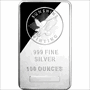 100 OZ SILVER BAR SUNSHINE