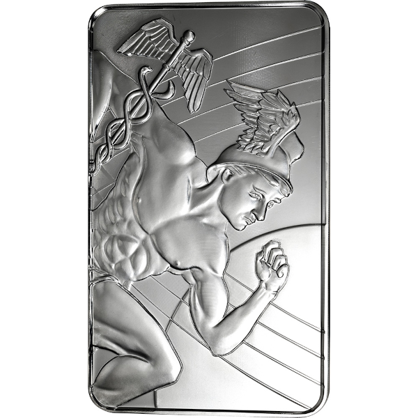 SILVER BARS 100 OZ - 100 OZ SILVER BAR SUNSHINE MERCURY - 100SBSSM