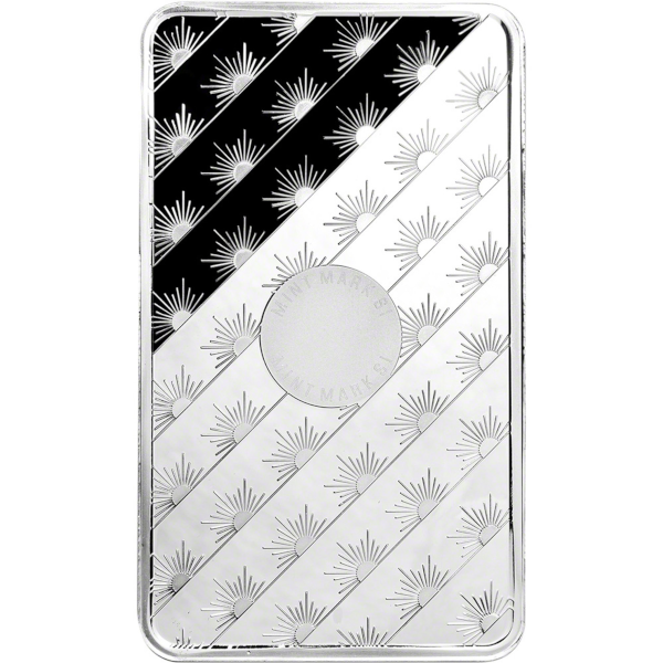 100 OZ SILVER BAR SUNSHINE
