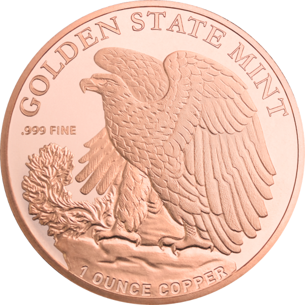 COPPER - 1 OZ COPPER ROUND WALKING LIBERTY - 1CRDWL
