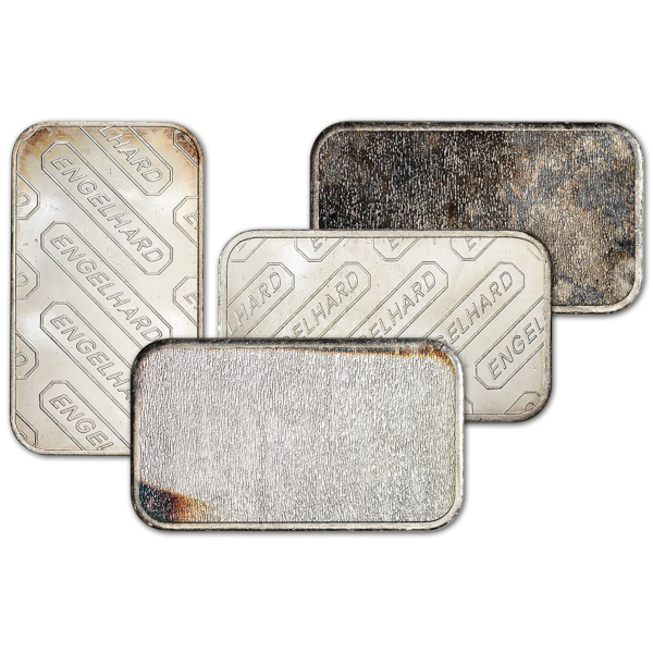 SILVER BARS 1 OZ - 1 OZ SILVER BAR ENGELHARD - 1EHREC