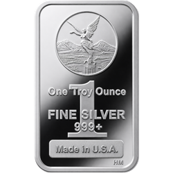 1 oz Silver Bar Libertad Highland Mint