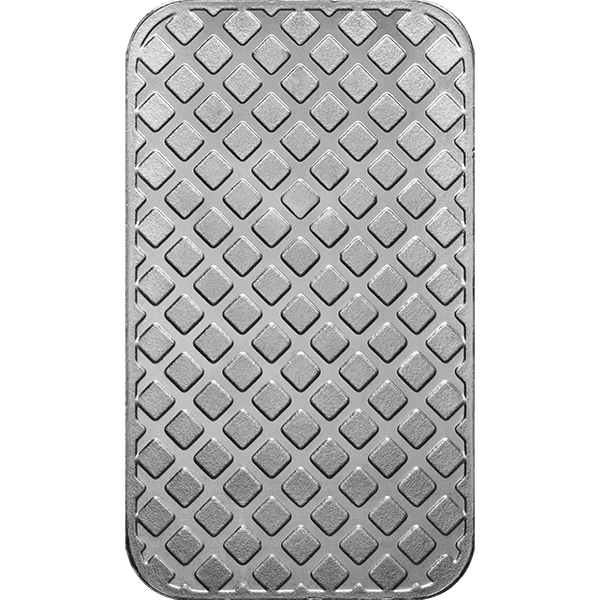 1 oz Silver Bar Libertad Highland Mint, back
