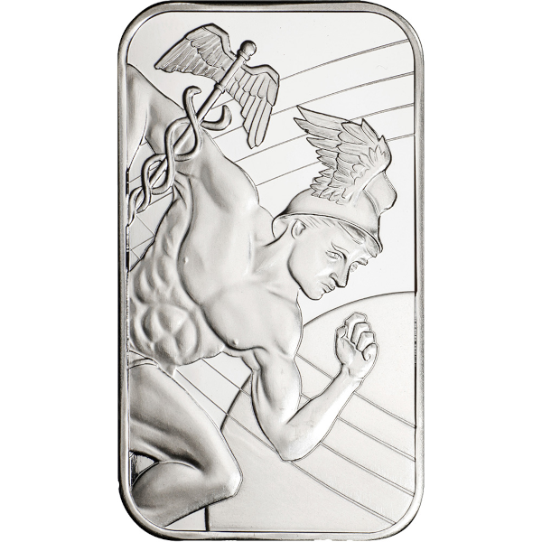 SILVER BARS 1 OZ - 1 OZ SILVER BAR SUNSHINE MERCURY - 1SBSSM