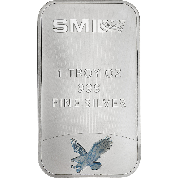 SILVER BARS 1 OZ - 1 OZ SILVER BAR SUNSHINE MERCURY - 1SBSSM
