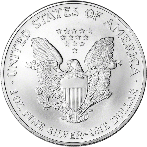 AMERICAN SILVER EAGLE - 2002 1 OZ AMERICAN SILVER EAGLE - 02SE