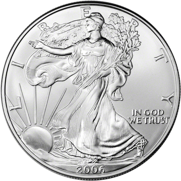 AMERICAN SILVER EAGLE - 2006 1 OZ AMERICAN SILVER EAGLE - 06SE