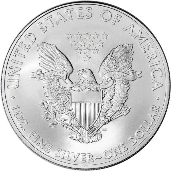 AMERICAN SILVER EAGLE - 2008 1 OZ AMERICAN SILVER EAGLE - 08SE