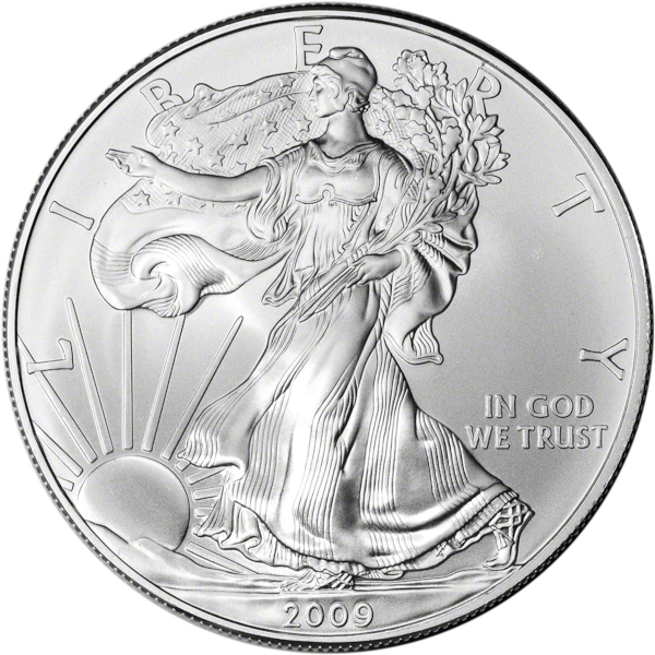 AMERICAN SILVER EAGLE - 2009 1 OZ AMERICAN SILVER EAGLE - 09SE