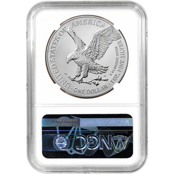 AMERICAN SILVER EAGLE NGC AND PCGS - 2022 1 OZ AMERICAN SILVER EAGLE NGC MS69 - 1SE22N69