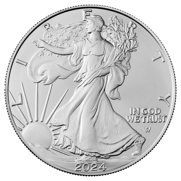 AMERICAN SILVER EAGLE - 2024 1 OZ AMERICAN SILVER EAGLE - 1SE24