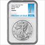 2024(W) AMERICAN SILVER EAGLE NGC MS70 FIRST DAY OF ISSUE
