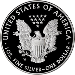1 oz American Silver Eagle Proof (In Capsule)