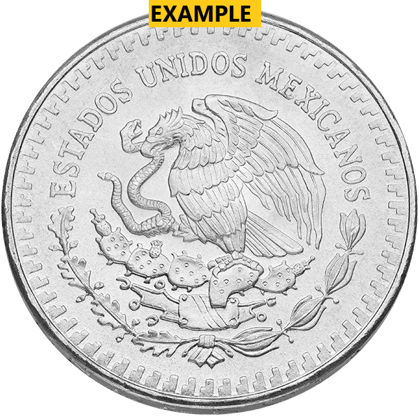 1 OZ MEXICAN SILVER LIBERTAD OR ONZA OUR CHOICE DATE