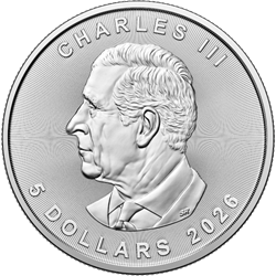 2026 1 oz Canadian Silver Maple Leaf