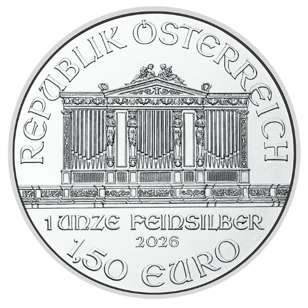 2026 1oz Austrian Silver Philharmonic 