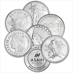 1 oz .999 Silver Round (Our Choice Mint & Design)