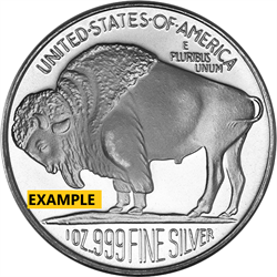Buffalo 1 oz .999 Silver Round