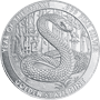 1 OZ SILVER ROUND YEAR OF THE SNAKE GOLDEN STATE MINT
