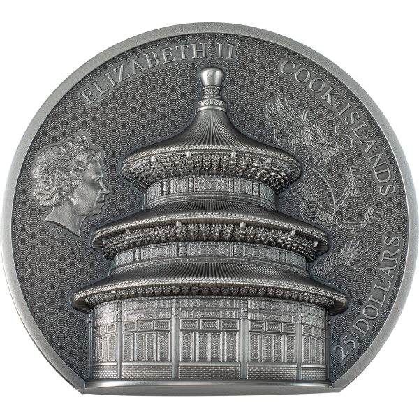 2023 5 OZ SILVER BEIJING TEMPLE OF HEAVEN